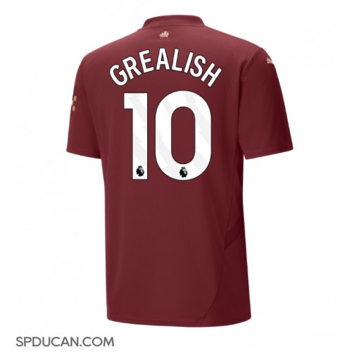 Muški Nogometni Dres Manchester City Jack Grealish #10 Rezervni 2024-25 Kratak Rukav